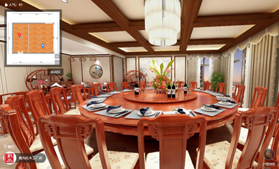 TW百福临门圆台客餐厅