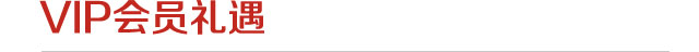 VIP会员礼遇